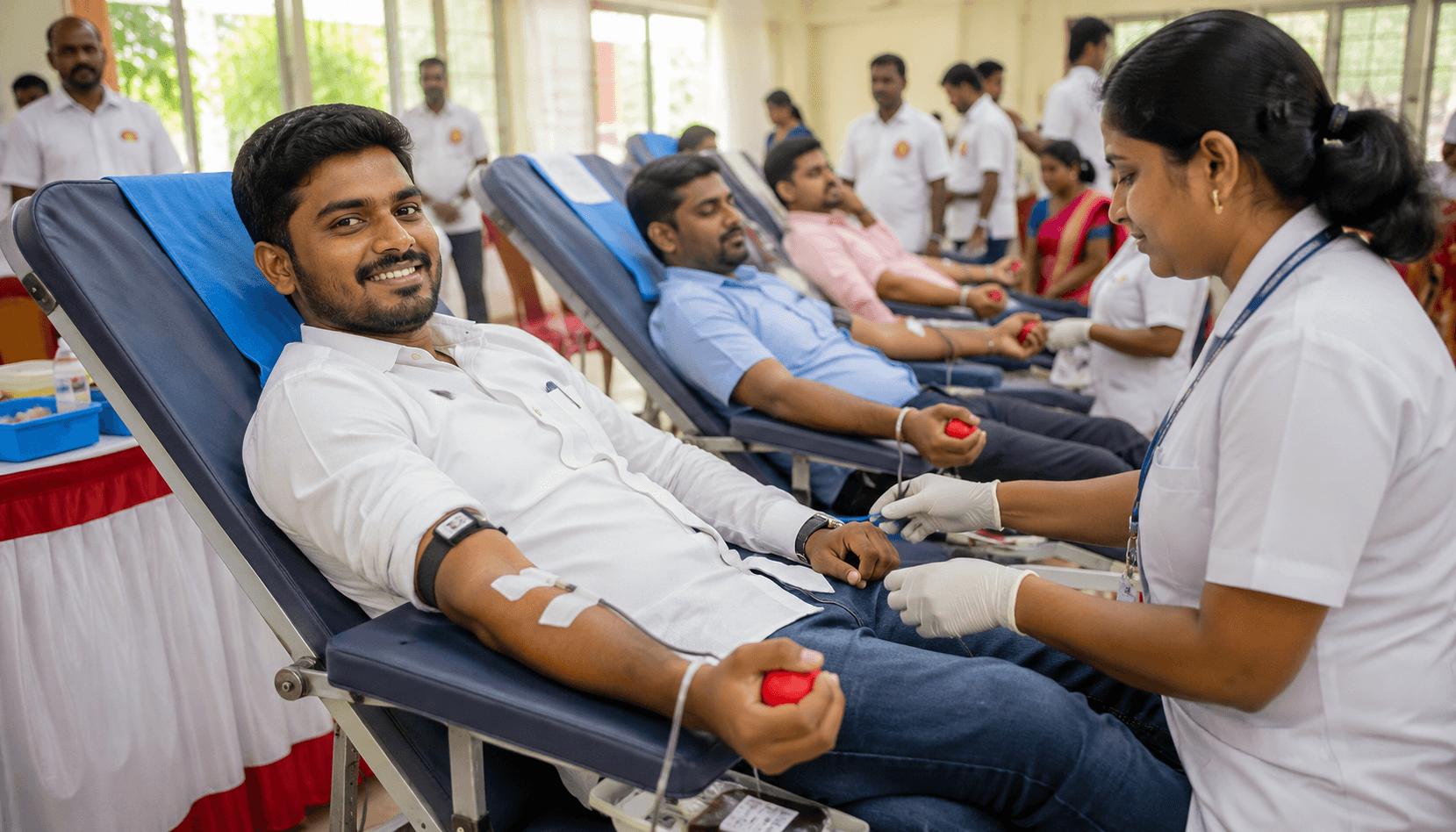 Mega Blood Donation Camp
